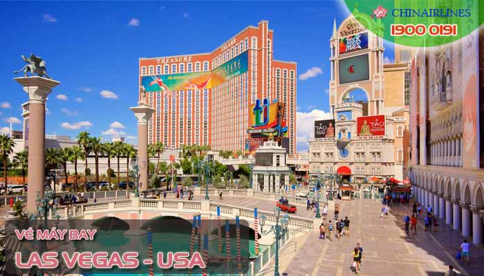 Vé máy bay đi Las Vegas China Airlines