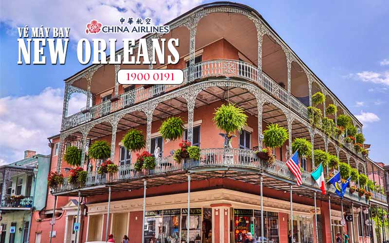 Vé máy bay đi New Orleans