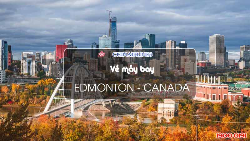 Vé máy bay đi Edmonton China Airlines