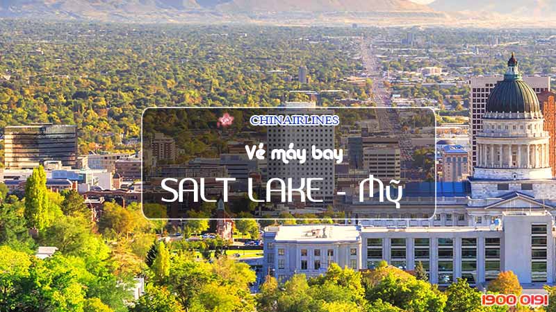 Vé máy bay đi Salt Lake City