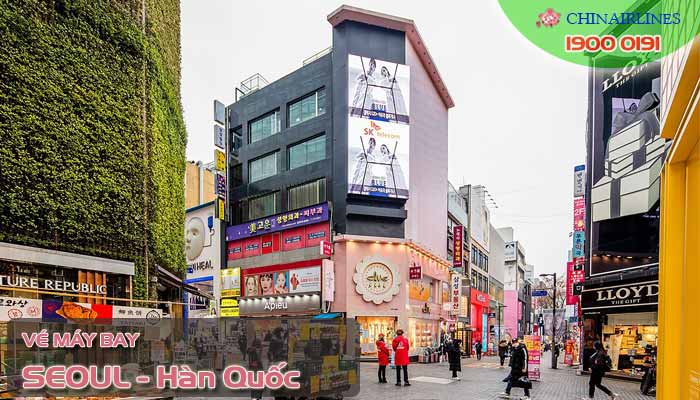 Vé máy bay đi Seoul China Airlines giá rẻ