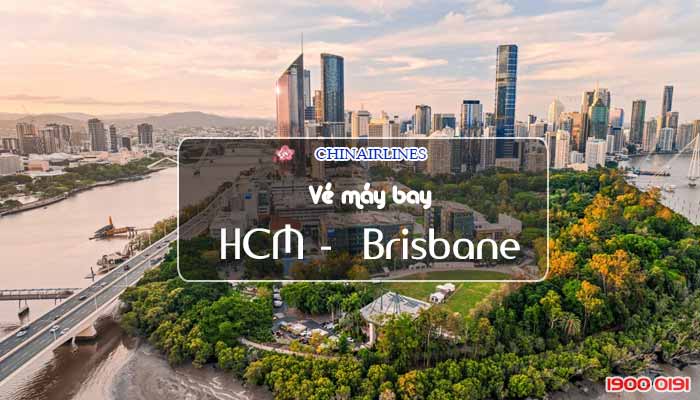 Vé máy bay HCM đi Brisbane giá rẻ