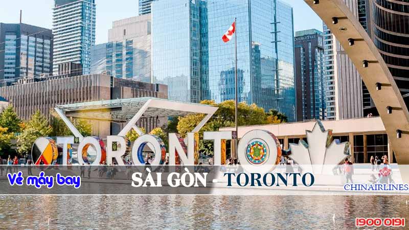Vé máy bay HCM đi Toronto giá rẻ