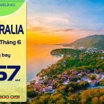 Bảng giá vé máy bay đi Úc tháng 6