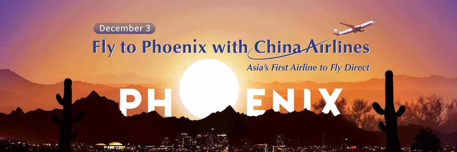 China Airlines khai thác đi Phenix, Mỹ