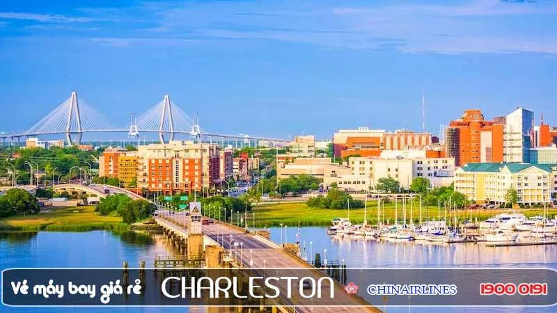 Vé máy bay đi Charleston, Mỹ giá rẻ