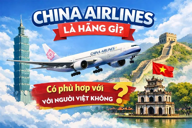 China Airlines là hãng gì? Có phù hợp với người Việt không?