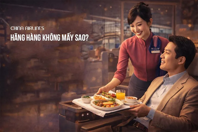 China Airlines là hãng hàng không mấy sao? Đánh giá dịch vụ & Quy định 2026