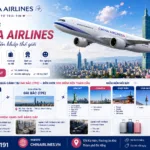 Đại lý vé máy bay China Airlines tại Đà Nẵng