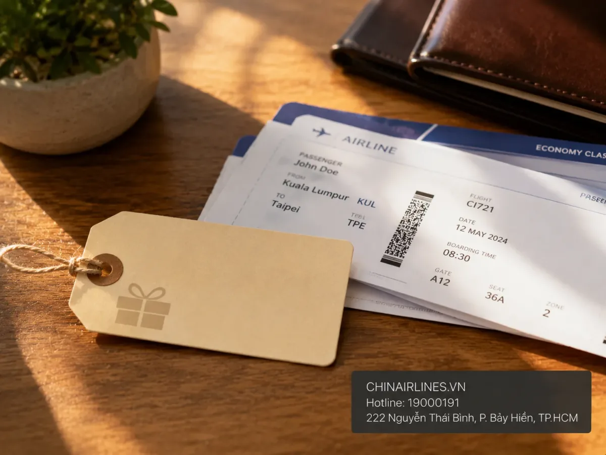 Khuyến mãi China Airlines hiện tại